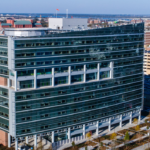 Aerial view of the Medical University of South Carolina Children's Hospital
